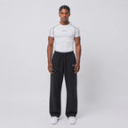 BUZO FIT RECTO NEGRO 100% ALGODÓN