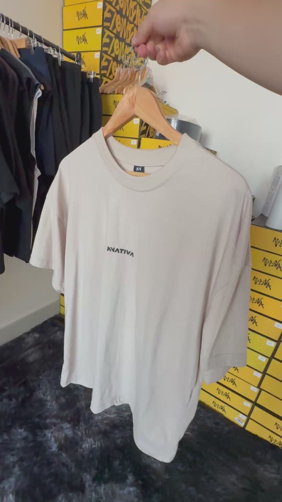 POLERA OVERSIZE ELEMENTS™ BEIGE