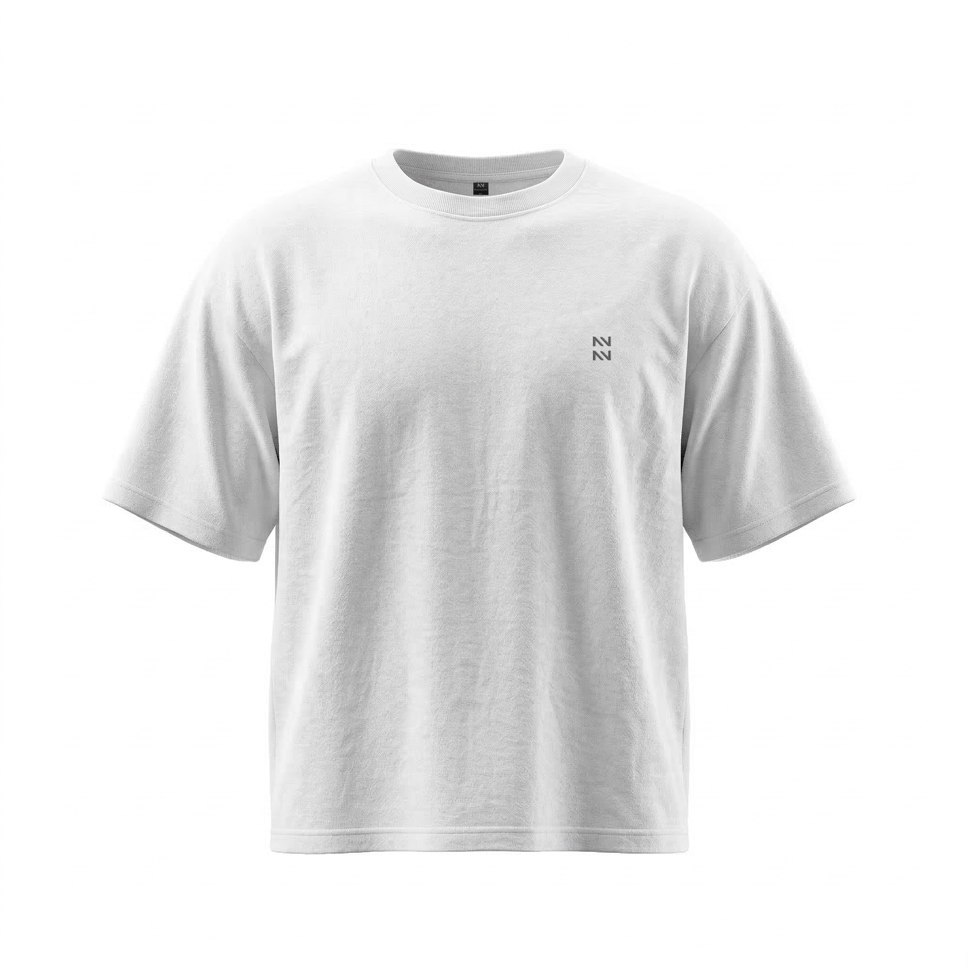 POLERA BASICA REGULAR FIT BLANCA