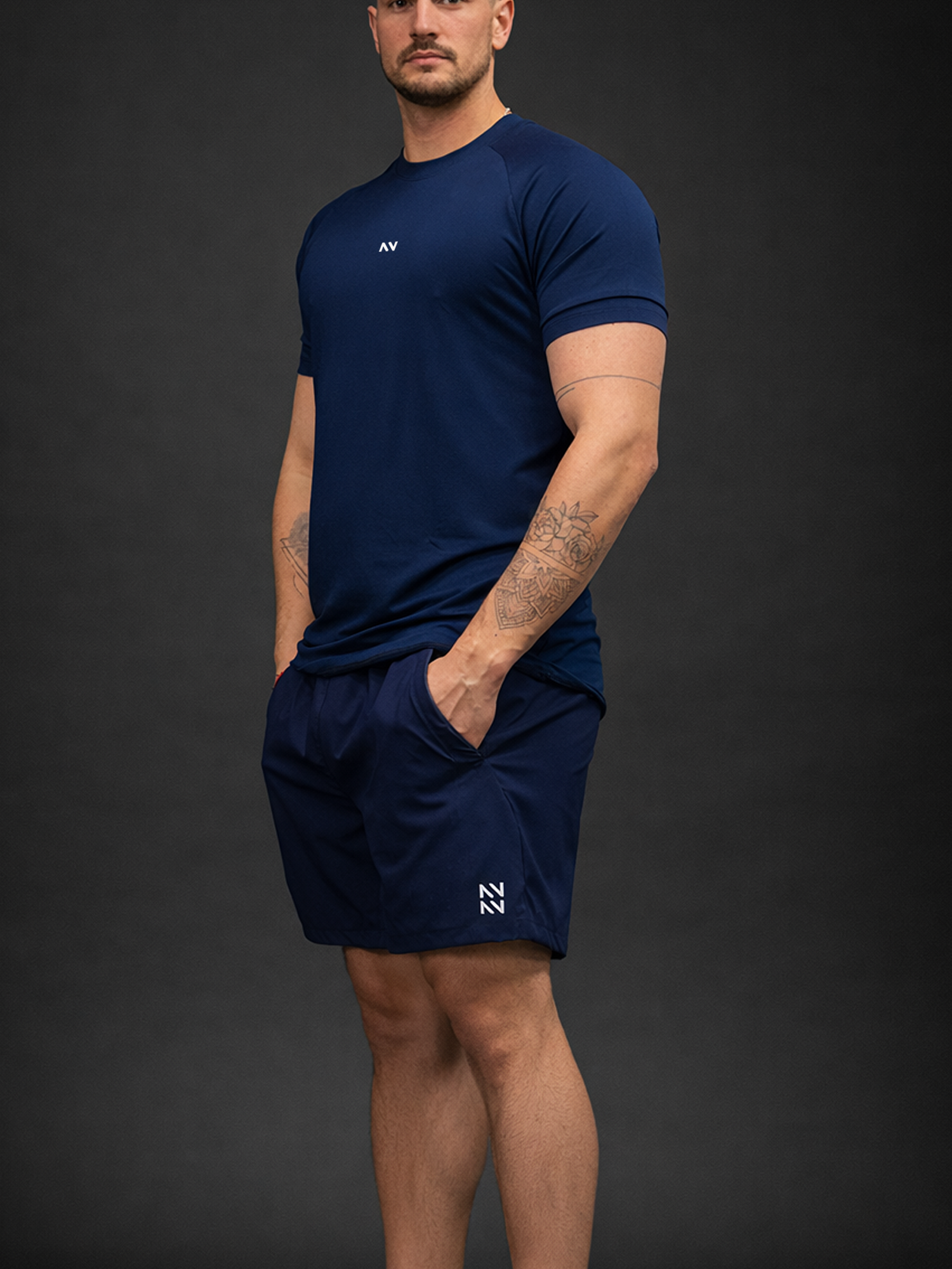 SHORT DEPORTIVO AZUL V2