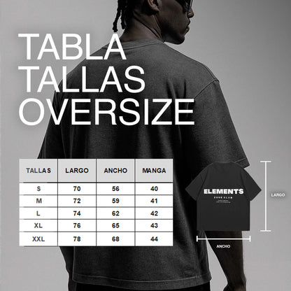 POLERA OVERSIZE FITNESSBRAND™ AZUL